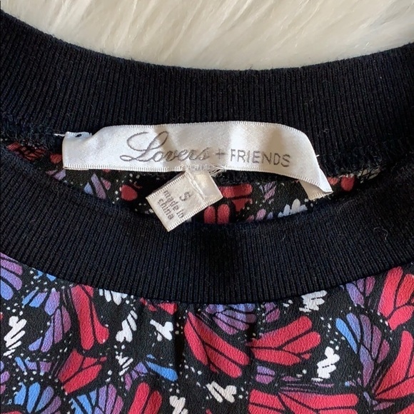 lovers + friends • cruisin butterfly 🦋 print top - Picture 7 of 10